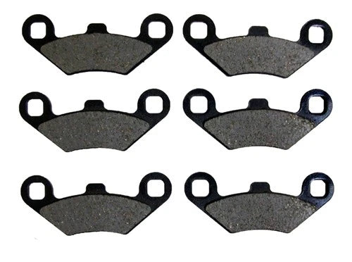 Front & Rear Semi-Metallic Brake Pads for Polaris Outlaw 500 (2006–2007)