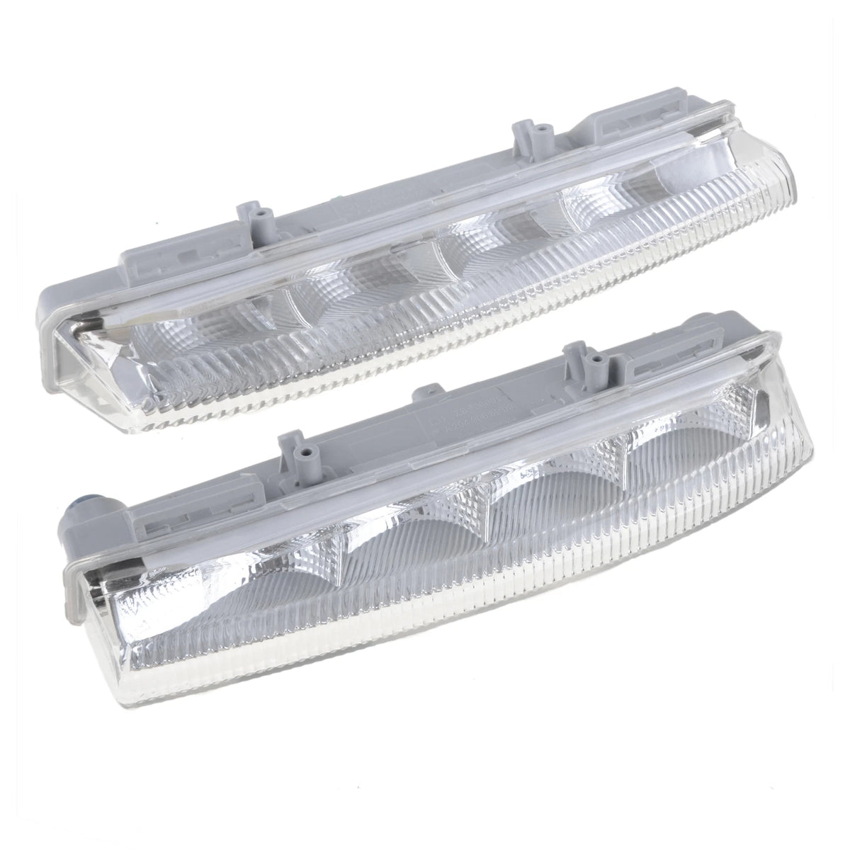 2 x LED DRL Fog Light Covers for Mercedes Benz C-Class W204 C300 (2011-2014)