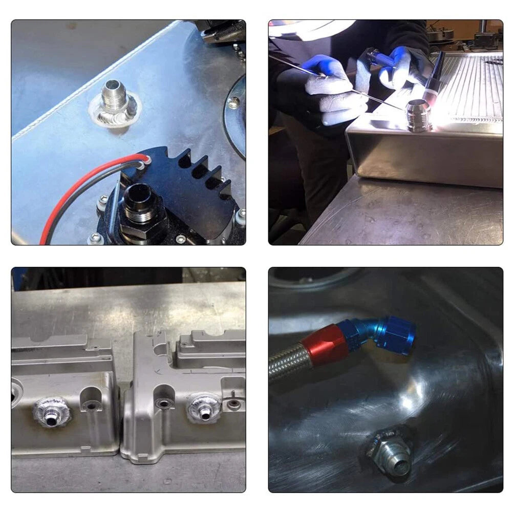 16AN Male Aluminum Weld-On Fitting for JXSS032