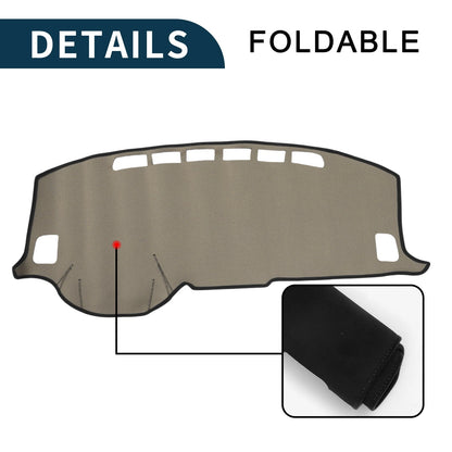 Dashboard Cover Mat for Nissan Dayz B40 Series Sun Protector Black (2014-2020)