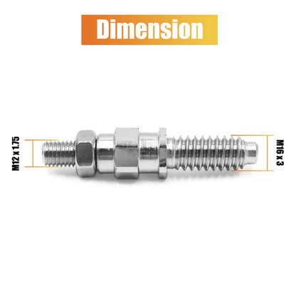Silver Tone Front Rear Bumper Tow Hook Bar Screw for BMW E Series