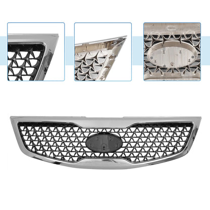 Front Upper Hood Bumper Grille for Kia Sportage (2014-2016)