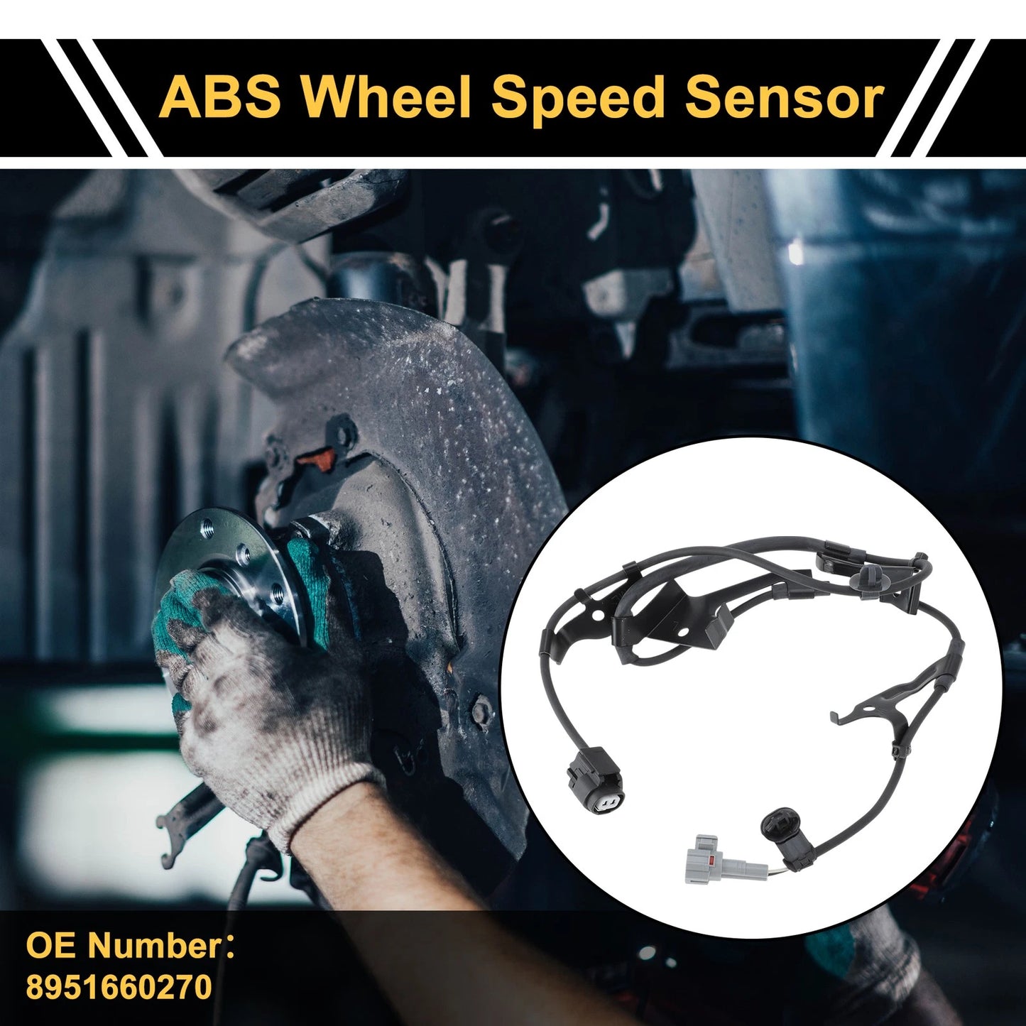 ABS Wheel Speed Sensor for Toyota FJ Cruiser Front Left (2007-2014)