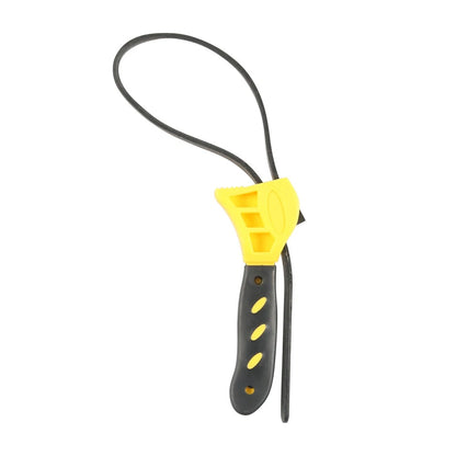 8 Inch Rubber Strap Wrench Tool for Oil Filter Pipe Mechanics