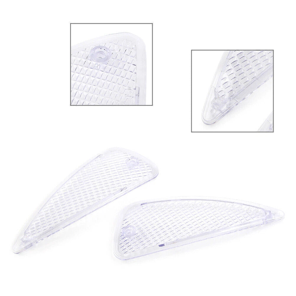 2 x Clear Front Turn Signal Light Lens for BMW K1200RS (1997-2001)
