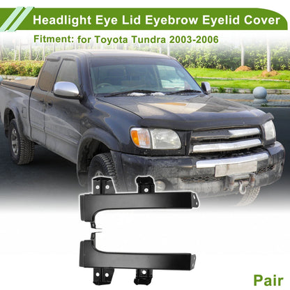 Headlight Eyebrow Cover for Toyota Tundra (2007-2021)