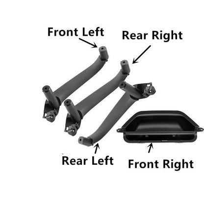 RHD Black Door Handle Pull Trim Cover for BMW X4 F26 X3 F25 (2011–2017)