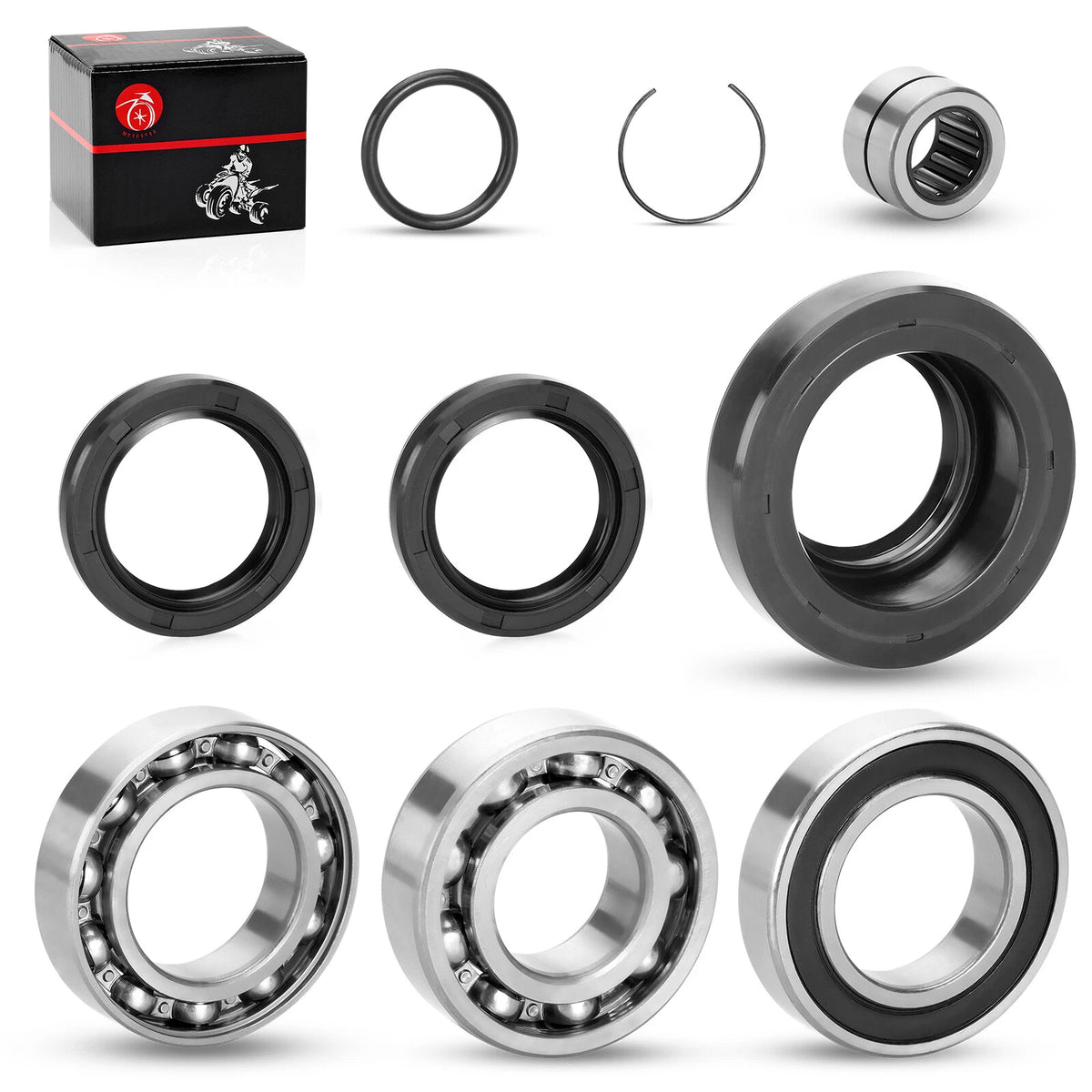 Rear Differential Bearing Seal Kit for Honda Foreman Rubicon 500 (2009-2014)