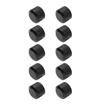 9mm-12mm Engine Screw Bolt Cover Caps Black for Harley Electra Glide, Road King