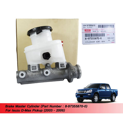 Brake Master Cylinder for Isuzu Dmax Ute(2003-2006)