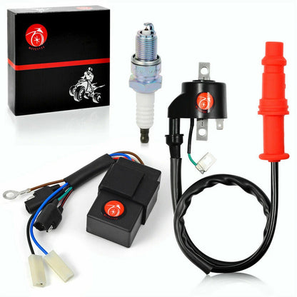Ignition Coil & Spark Plug Kit for Polaris Sportsman 500 (1996–2001)