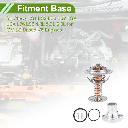 Thermostat Kit 4.8 5.3 6.0L for Chevy GM LS V8
