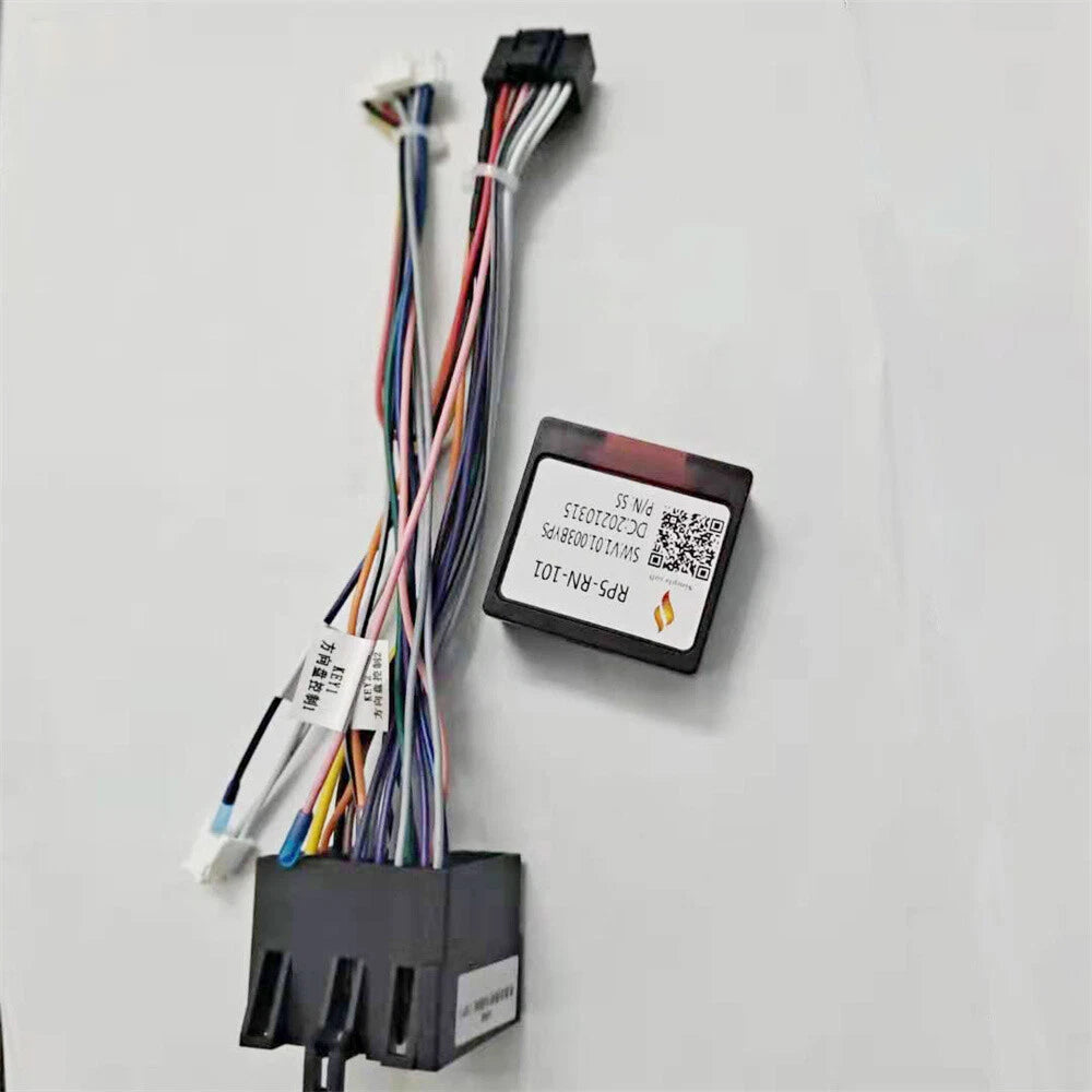 16Pin Stereo Radio Wire Cable Adapter for Renault Logan Megane Clio (2001-2016)