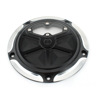 Derby Cover for Harley-Davidson Electra Glide (2021-2023) Black/White