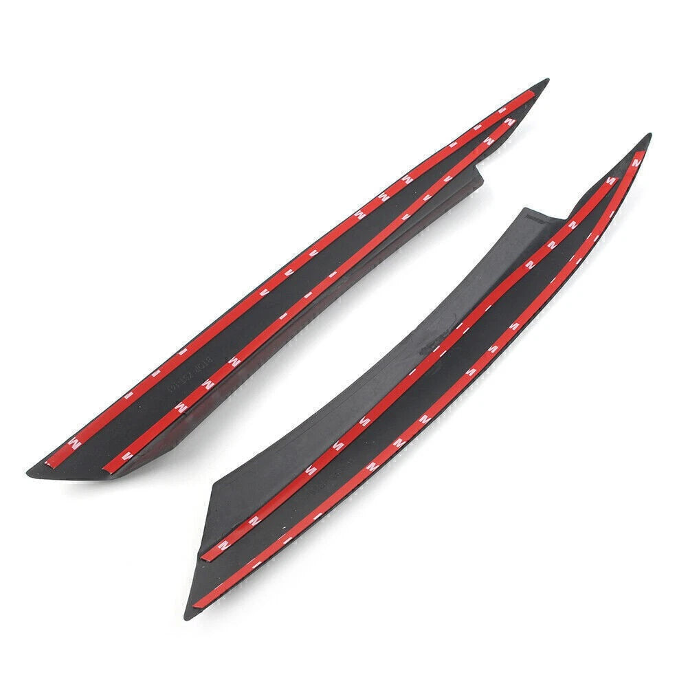 Glossy Black Headlight Lamp Cover Eyelid Trim for VW Passat B7 (2010-2014)