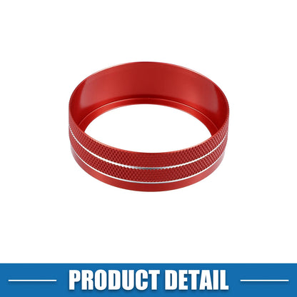 4WD Knob Cover Trim for Jeep Cherokee, Compass 2014-2021, 2017-2021 Red