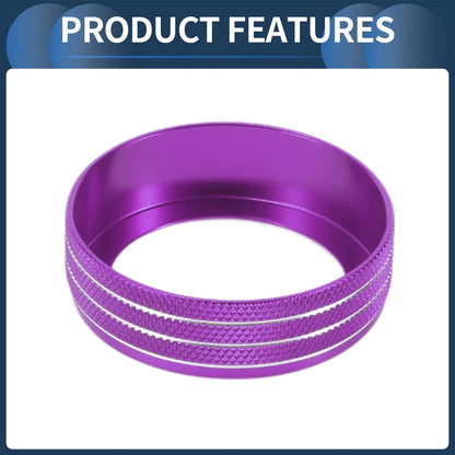 Headlight Fog Light Switch Knob Cover Ring for Dodge RAM (2018 - 2022) Purple