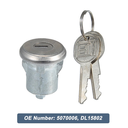 1 x Car Door Lock Cylinder W/Keys for Chevy C10 C20 C30