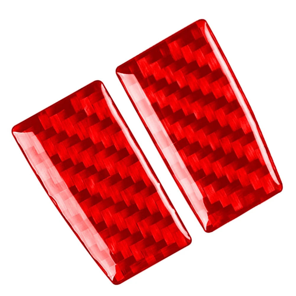 Radio CD Panel Side Button Cover Trim for Volkswagen Passat B5 (2001-2005) Red