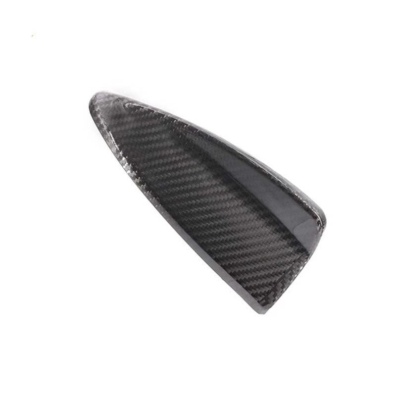 Car Real Carbon Fiber Roof Antenna Cover Trim Fit For BMW X5 2008-2013