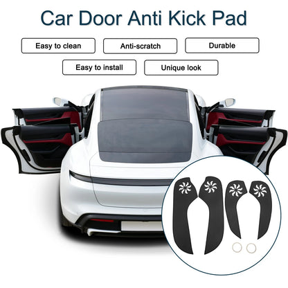 Car Door Anti Kick Pad Sticker Protector Black for Buick Regal (2009–2015)
