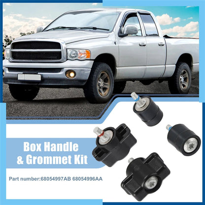 Black Handle & Grommet Kit for Dodge RAM 1500 (2009-2018)