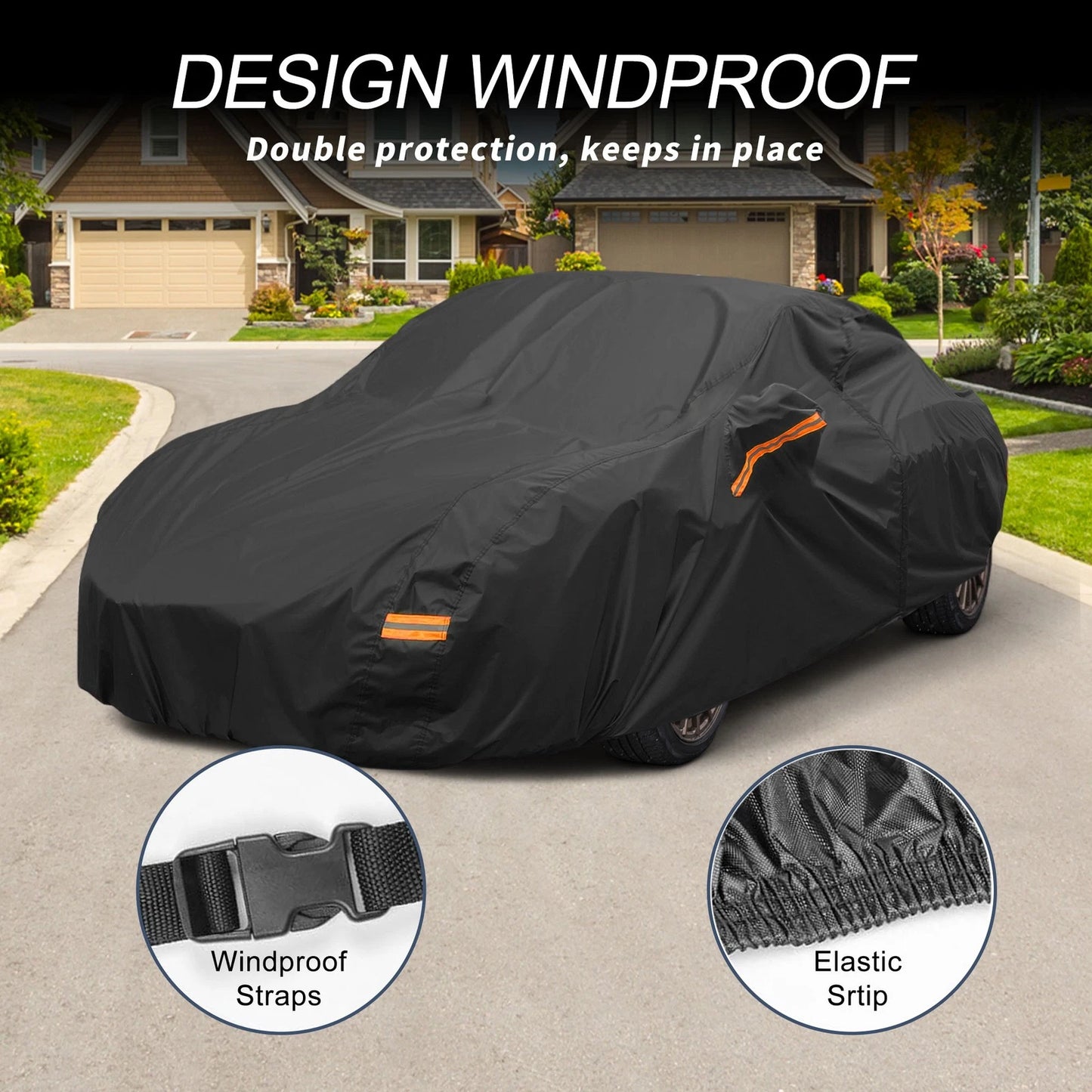 Waterproof Aluminum Film Car Cover for Lexus RC (2015-2023)