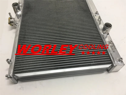 44mm Radiator + Fans for Mitsubishi Lancer EVO 7 8 9 (2001-2007)