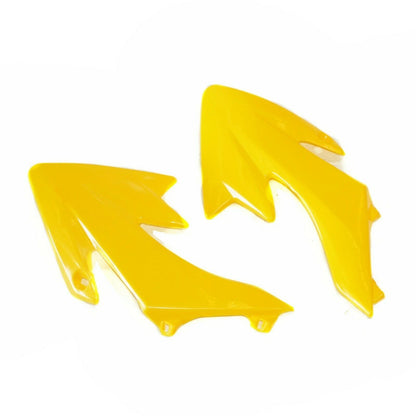 YELLOW Plastics Tank Side Guard Fenders for CRF50 PIT PRO Dirt Bike