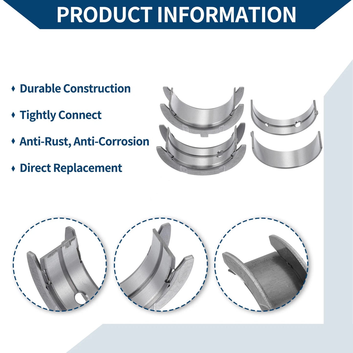 Main Bearing Set for Kia Optima (2000-2010)