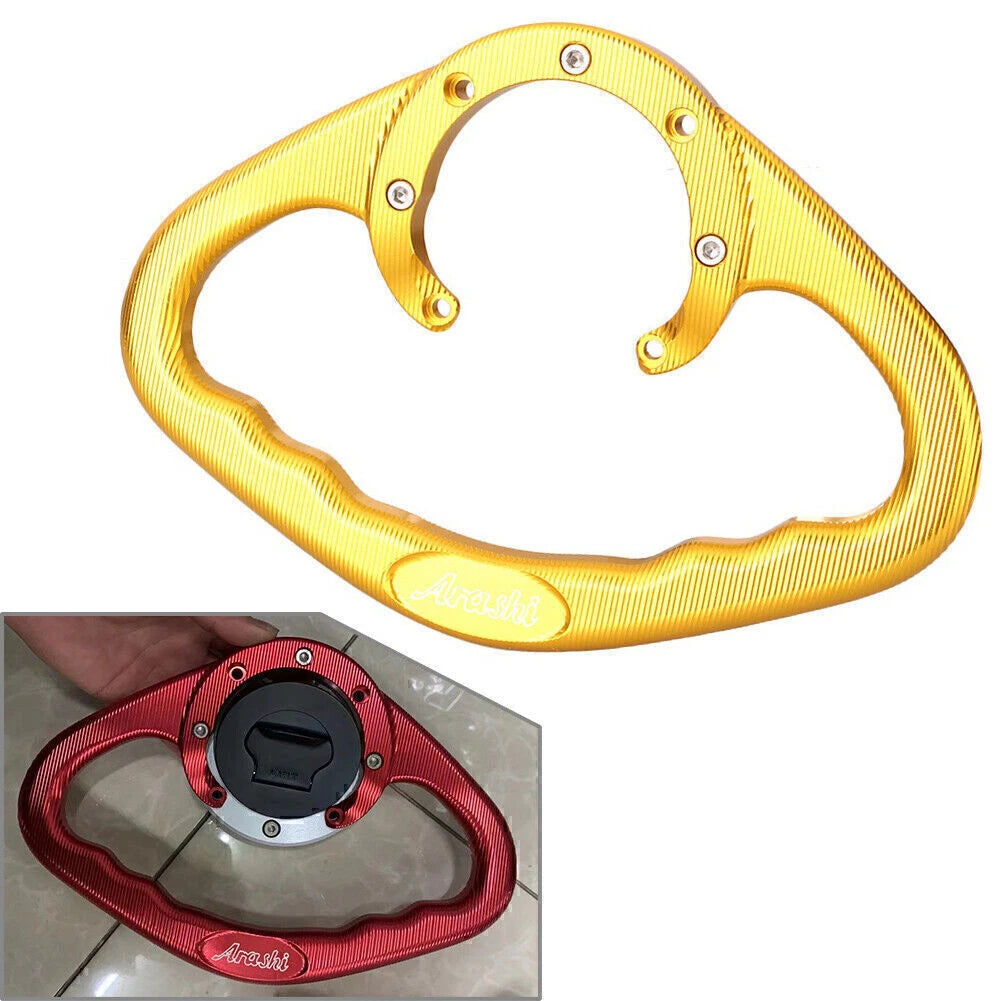 Gold Passenger Tank Grab Bar Handle for Suzuki V-STROM DL650 DL1000 (2004-2023)