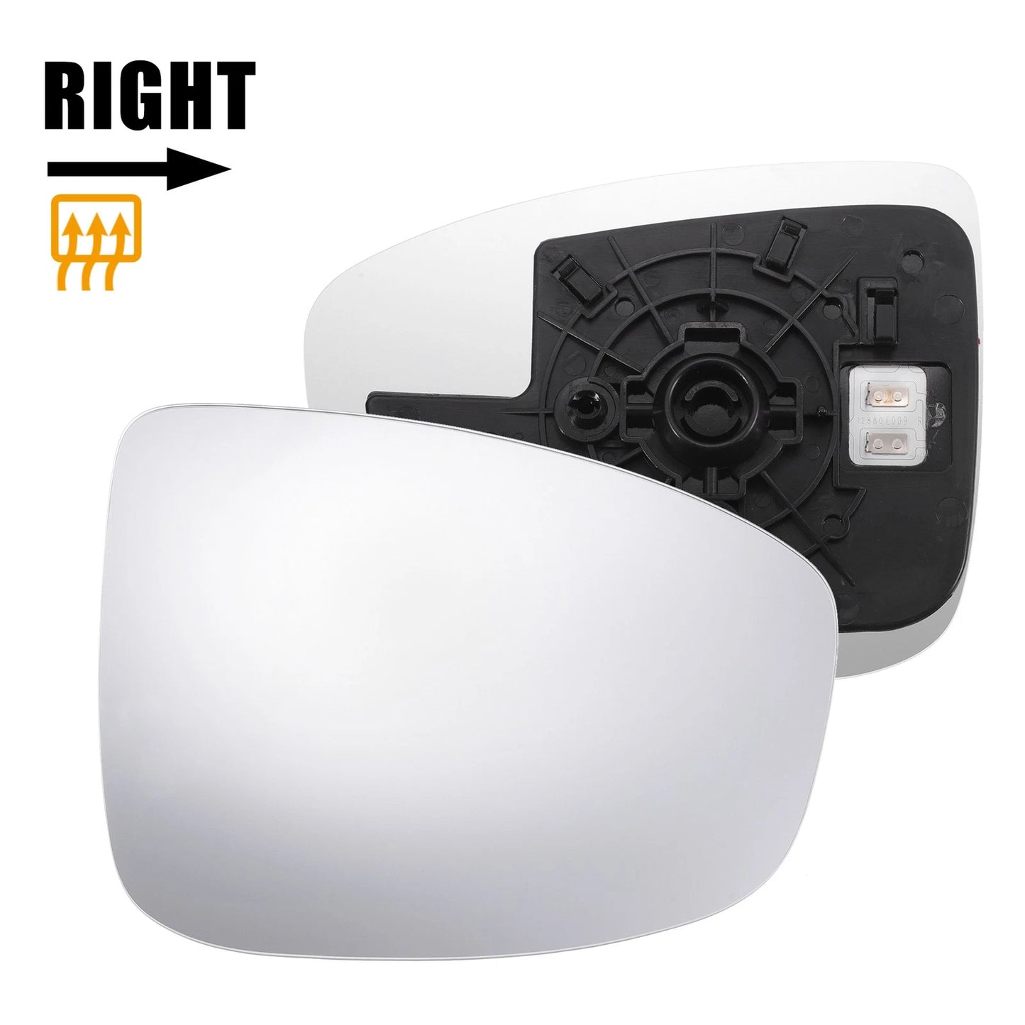 Heated Right Side Mirror Glass w/ Backing Plate for Mazda CX-5 (2013-2014)