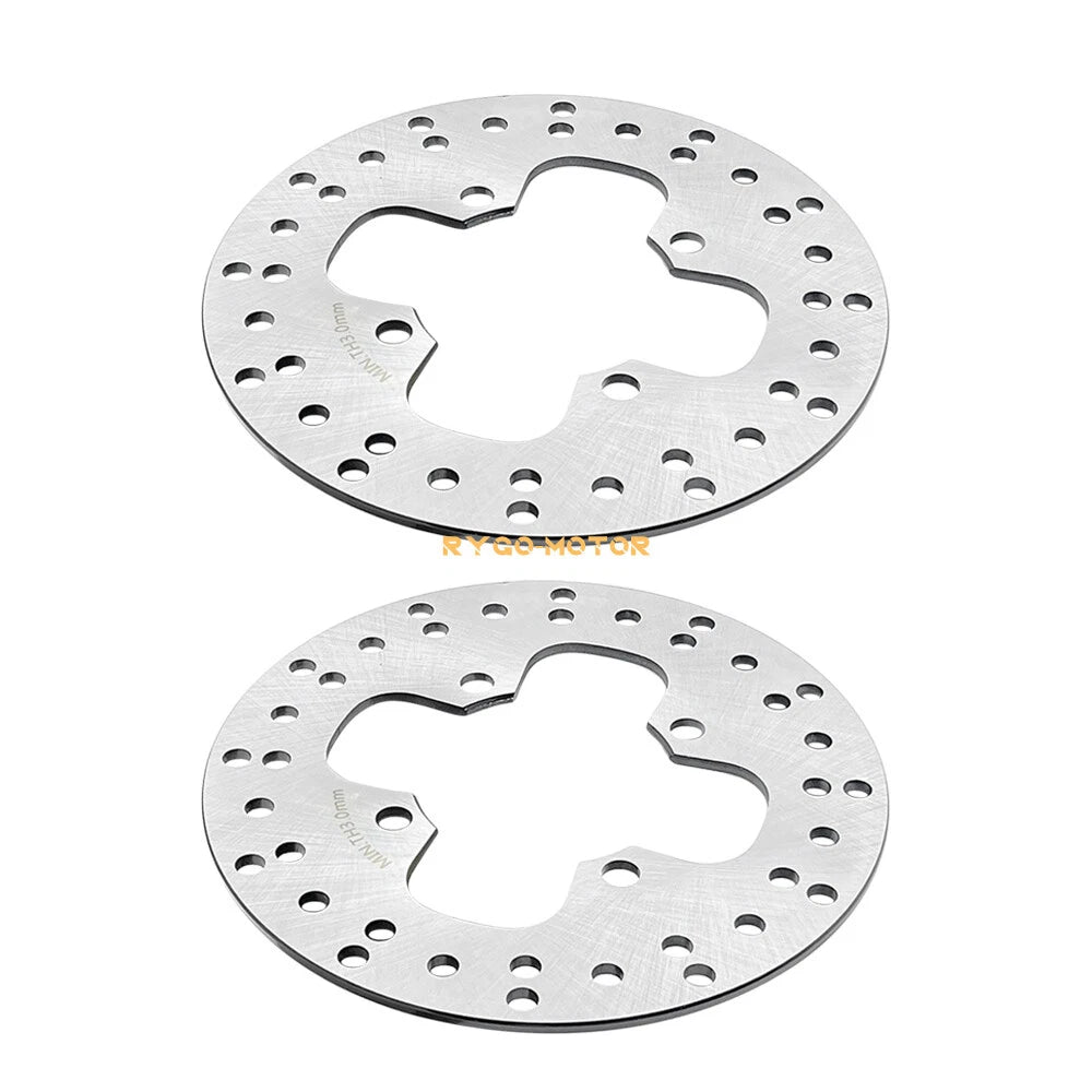 2 x Front Brake Disc Rotor for Honda Foreman 500 TRX500FE (2012–2013)
