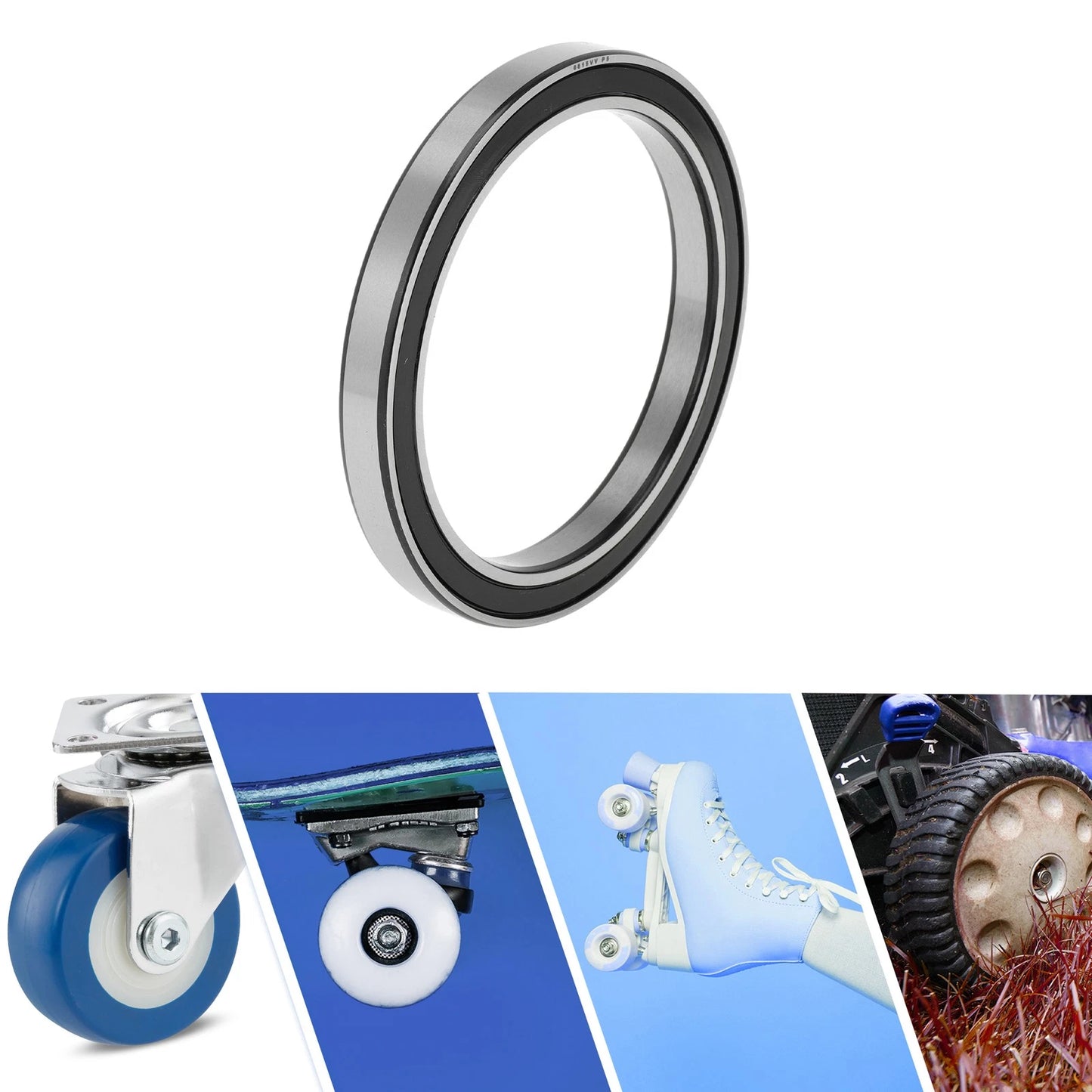 Deep Groove Ball Bearing 75x95x10mm 1 Pc for Scooter Skateboard Wheel