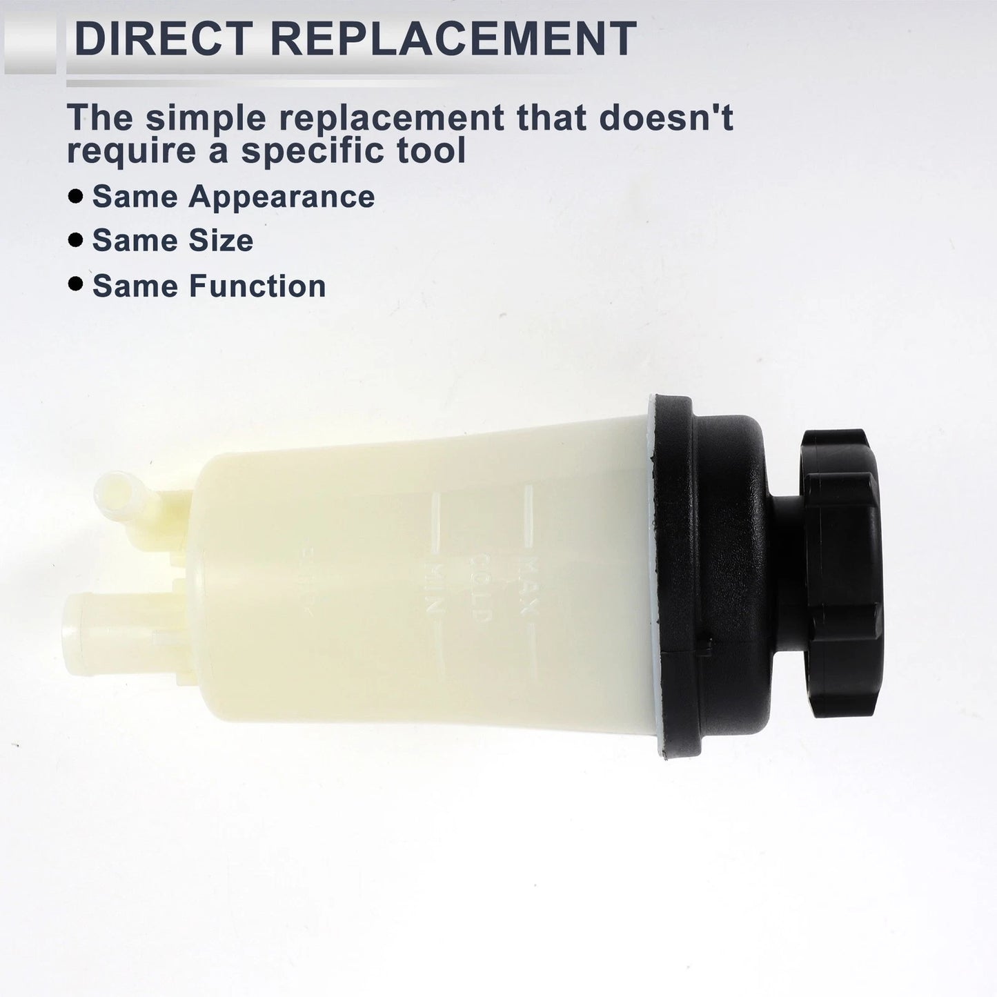 Power Steering Reservoir for Ford C-Max (2004-2012) 1 x Beige
