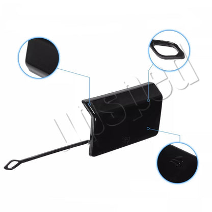 Rear Bumper Tow Hook Eye Cover Cap for Benz E-Class W212 AMG Line Sedan (2009–2013)