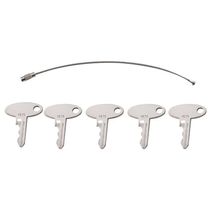 5 x Ignition Keys for Ford Shibaura Terramite Yushin Tractor