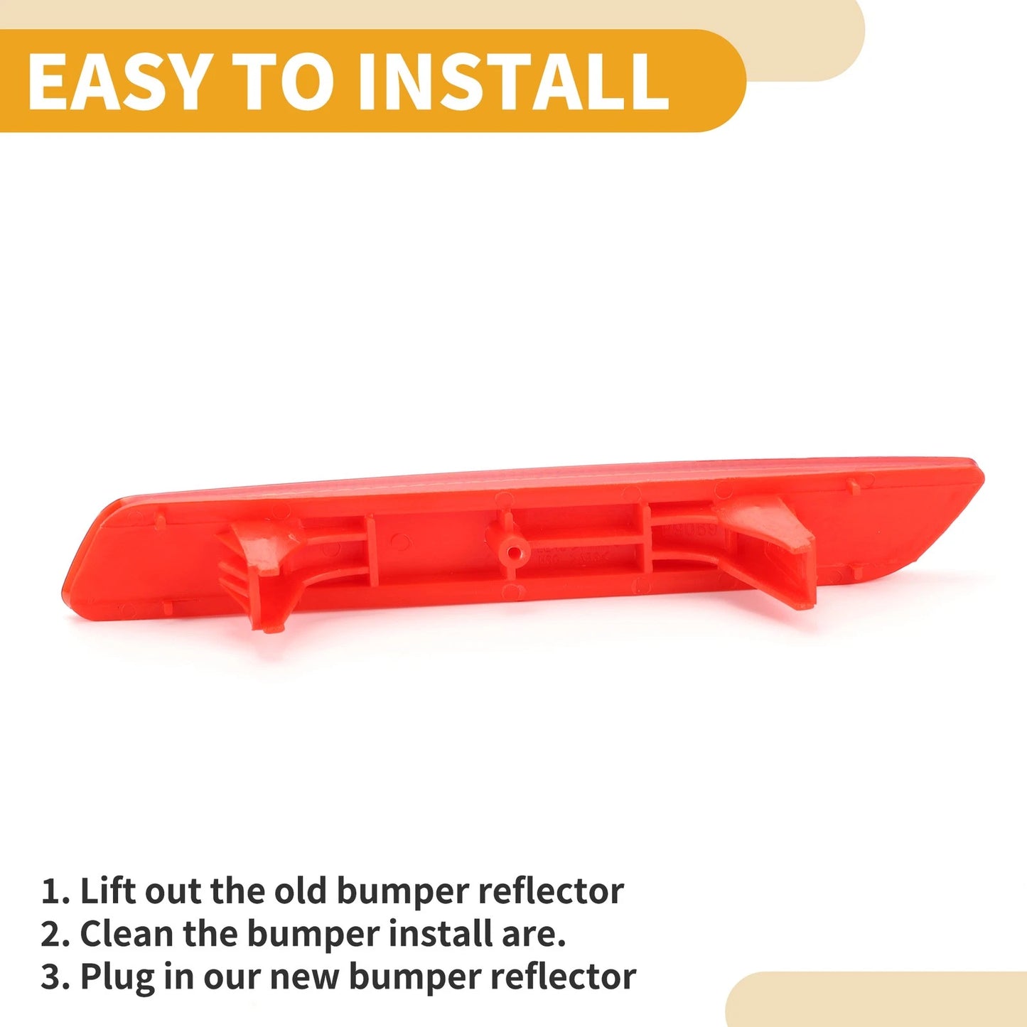 Rear Left Bumper Reflector for Honda CR-V (2010-2011)