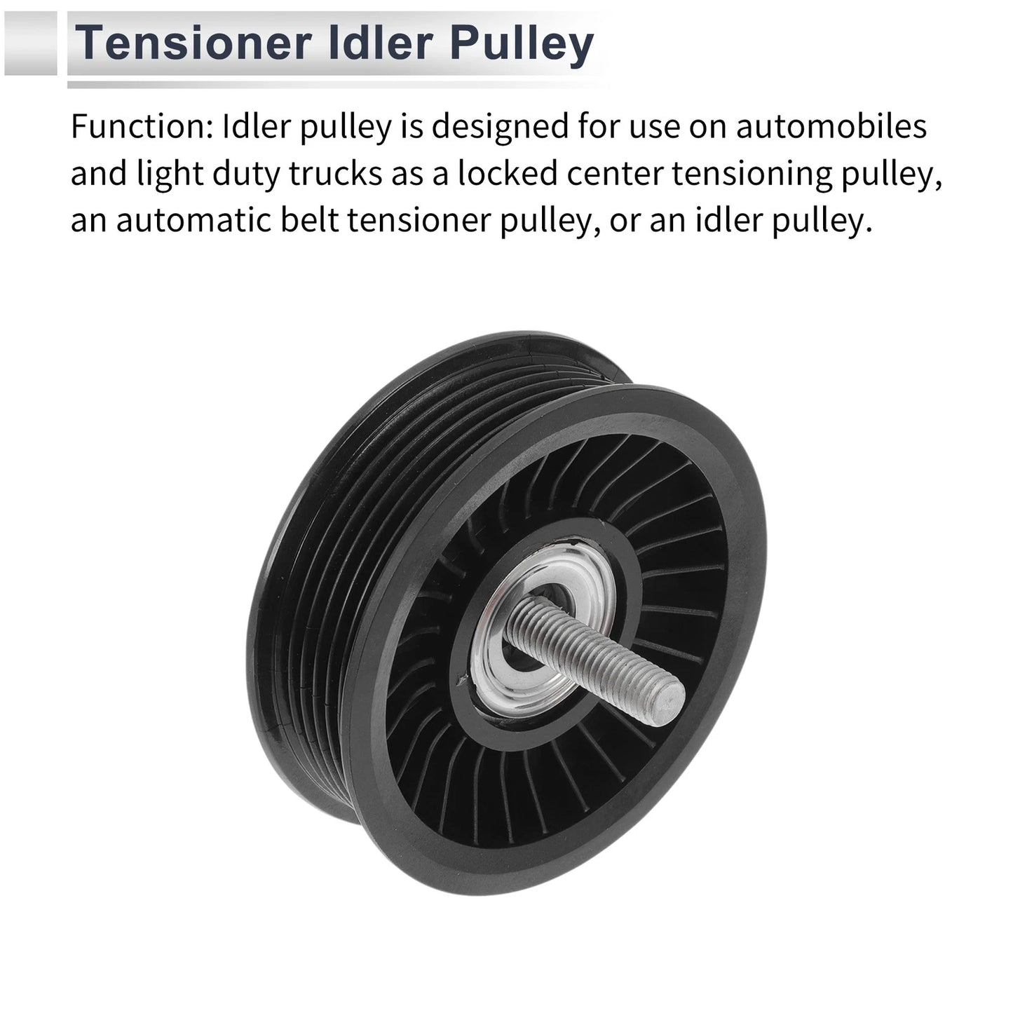 Drive Belt Idler Pulley for Land Rover Range Rover (2009-2020) 1 Pc