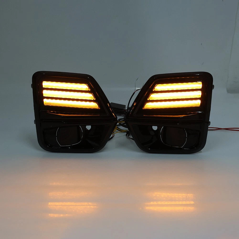 Left Right Daytime Running Light Fog Lamp Bezel for Chevrolet Colorado (2023-2024)