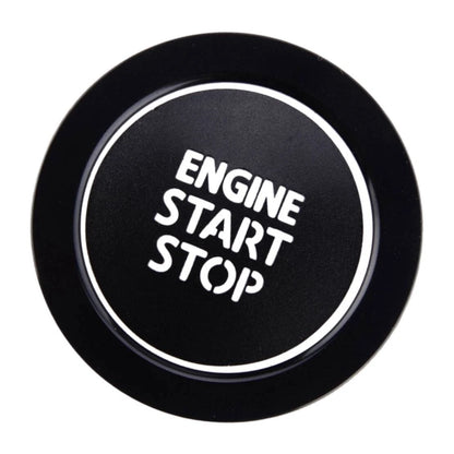 Black Engine Start Stop Button Trim Cover Cap & Ring for Subaru (All Years)