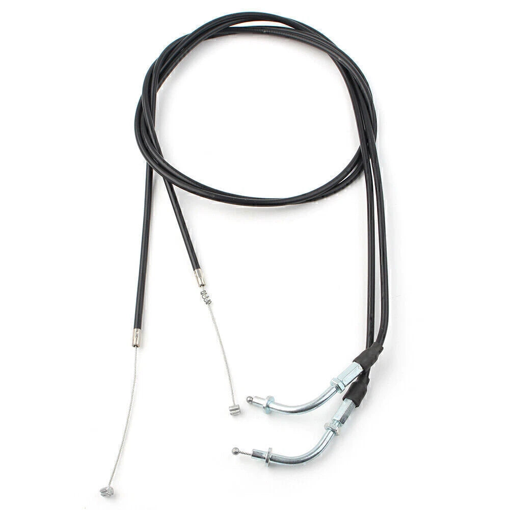 2 x 130CM Throttle Cable for Harley Sportster 883 1200 (2004-2023)