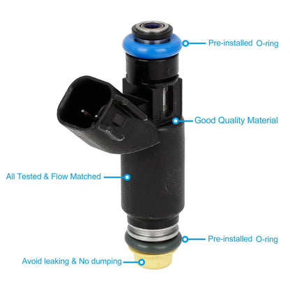 Fuel Injector 5.3L for Chevy Silverado 1500 2500 3500 HD (2002-2006)