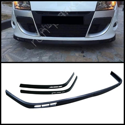Front Bumper Splitter for Renault Megane Mk3 (2008-2016) 2 Piece Pcs