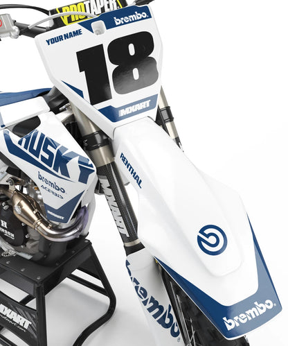Graphics Kit HAMMER WHITE for Husqvarna TC 50 (2017-2021)