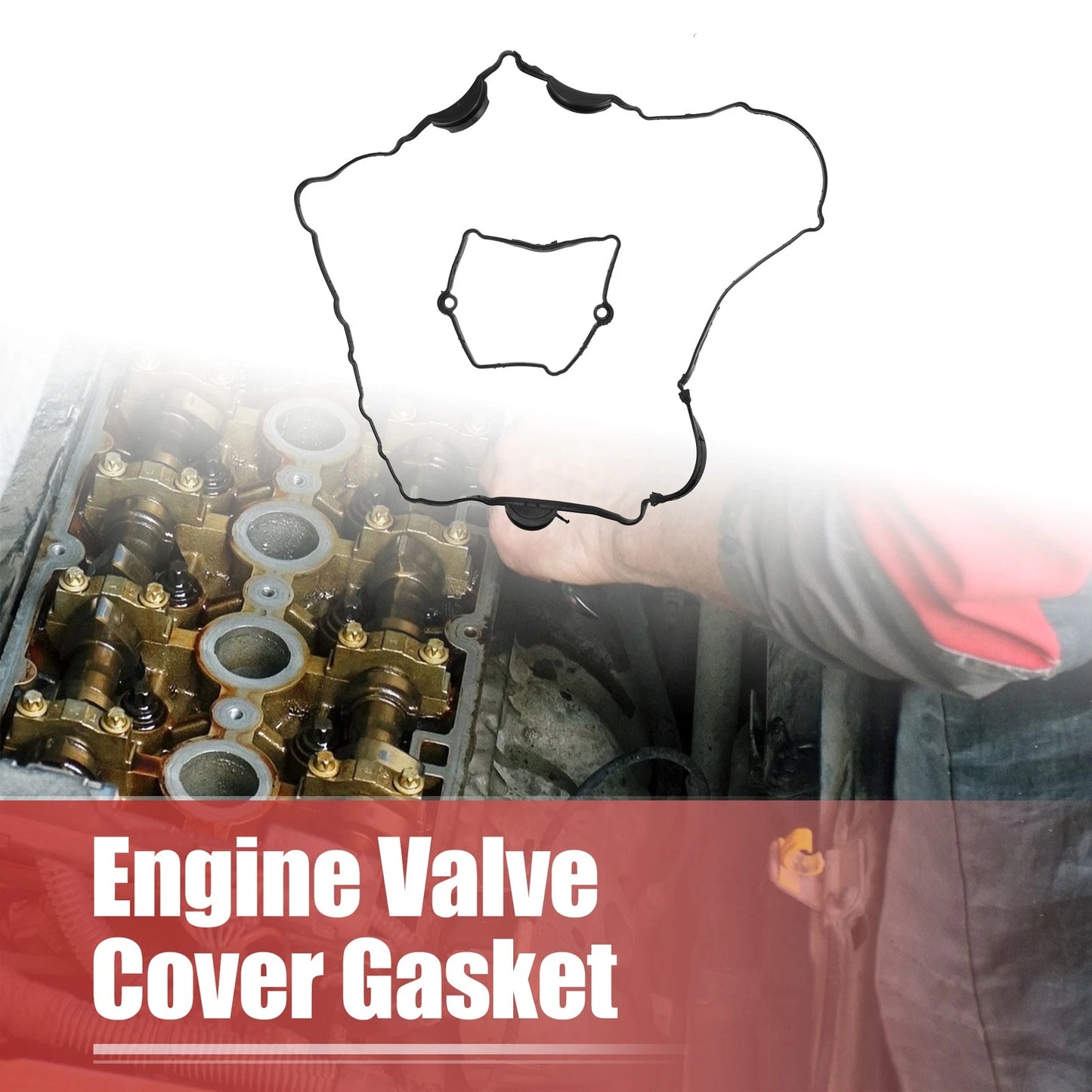 Engine Valve Cover Gasket Set for BMW 118i, 120i (2012-2014)