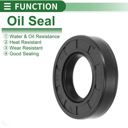 Oil Seal 30x56x12mm Seal Ring Rotary Shaft Seal NBR Rubber 5 x for Make Model
