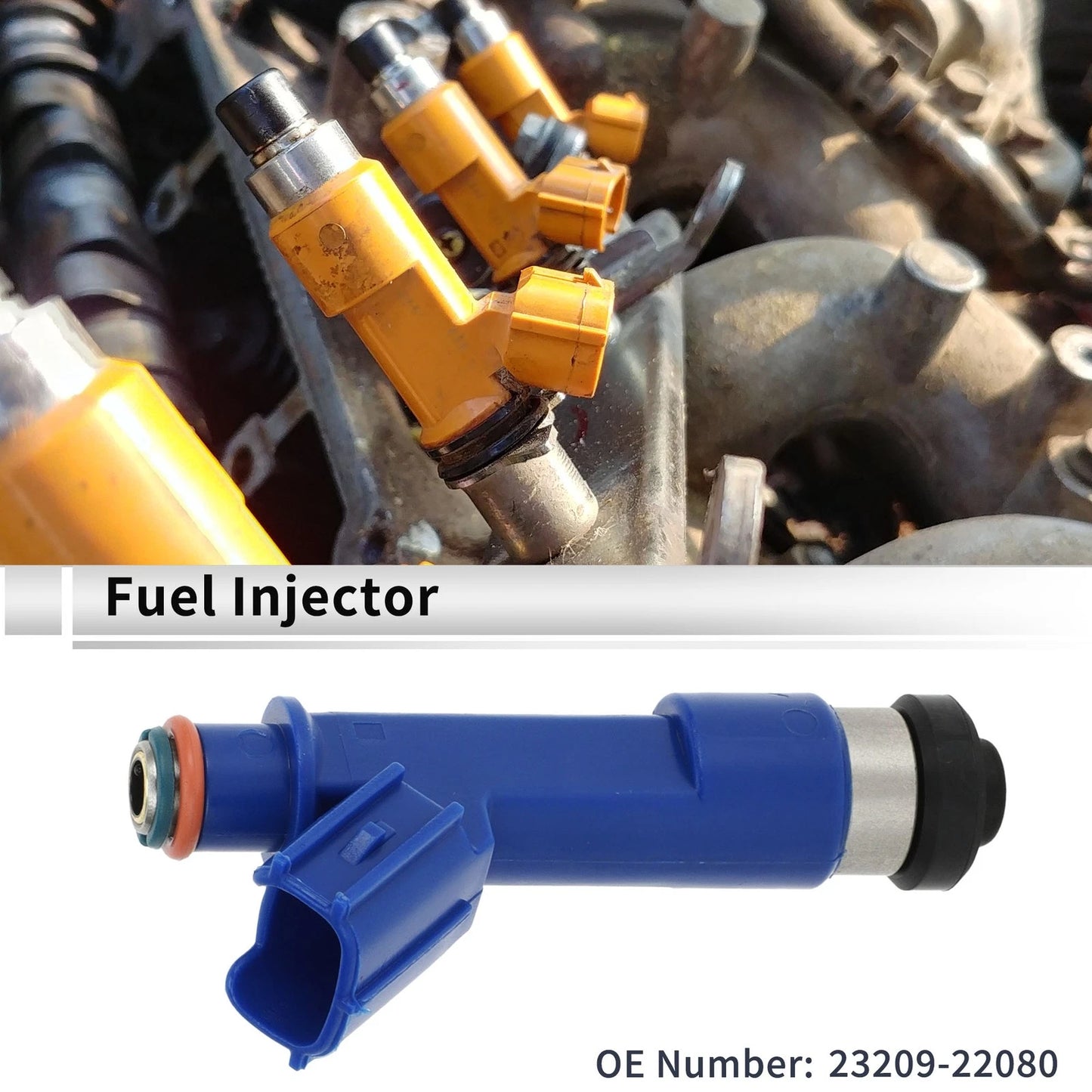 Fuel Injector for Toyota Matrix XRS 1.8 (2004-2006) 1 Pc Blue