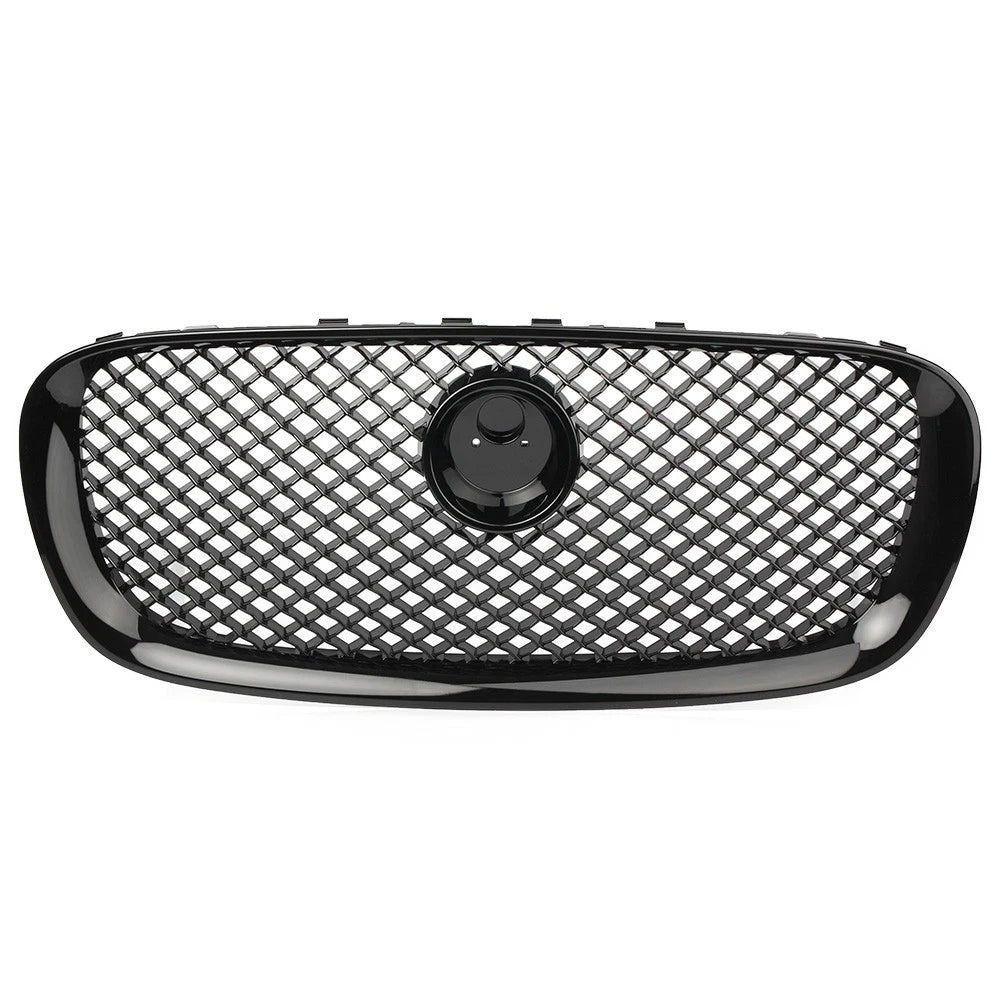 Front Upper Grille Radiator Grill with Emblem for Jaguar XF (2008-2011)