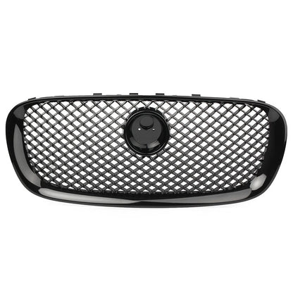 Front Upper Grille Radiator Grill with Emblem for Jaguar XF (2008-2011)